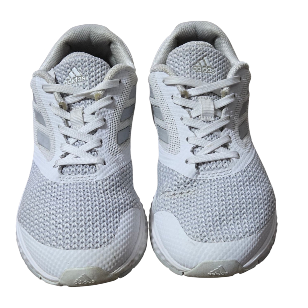 Adidas Bounce White and Gray Sneakers Women's Size 6 US